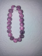 Glass beaded bracelet