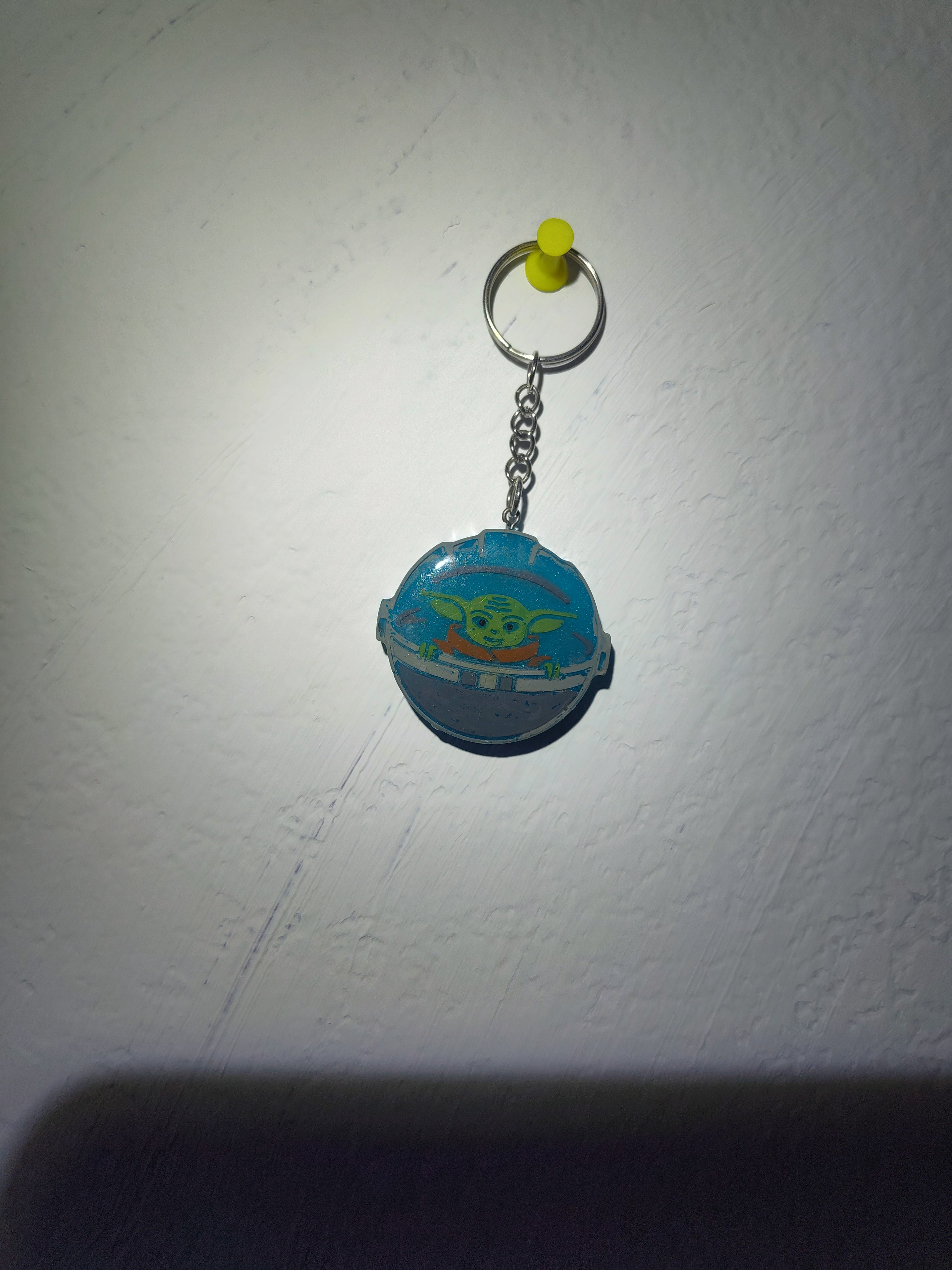 Yoda keychain