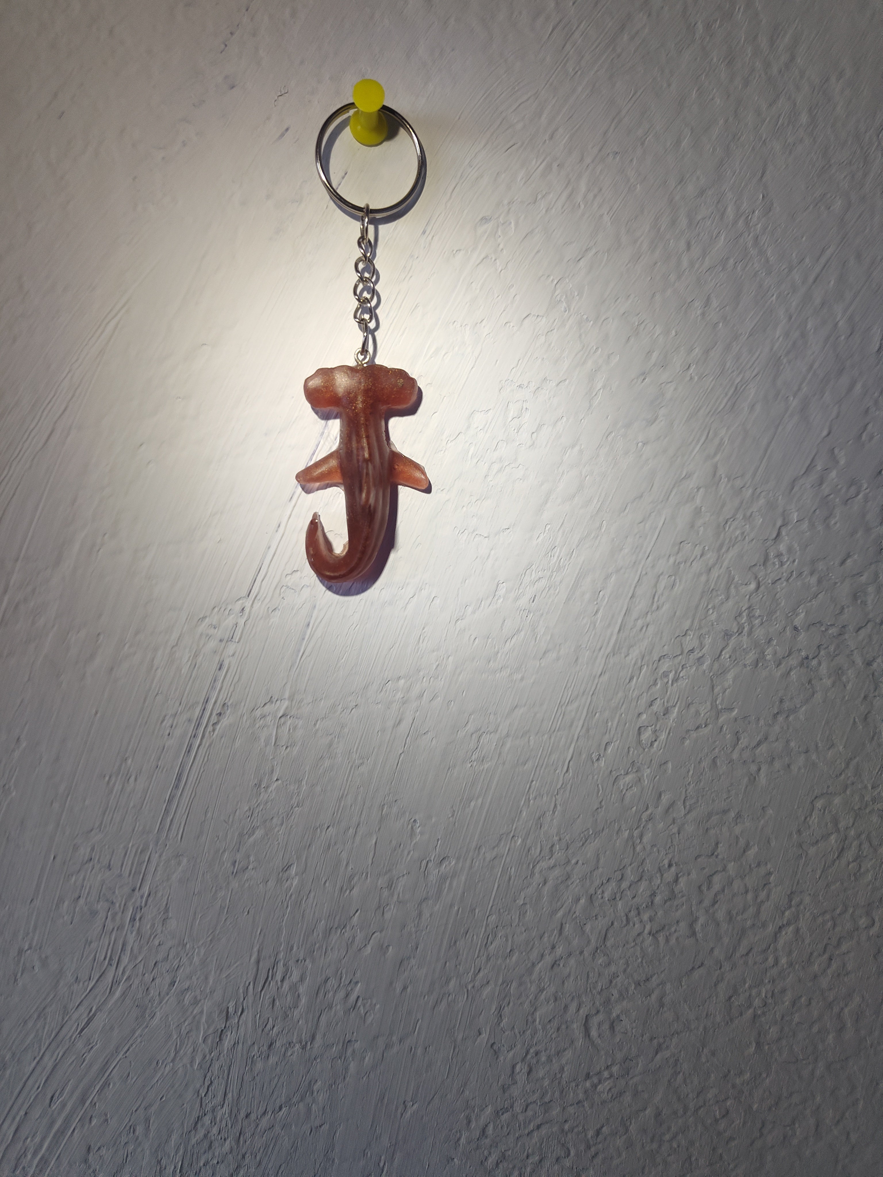 Shark keychain