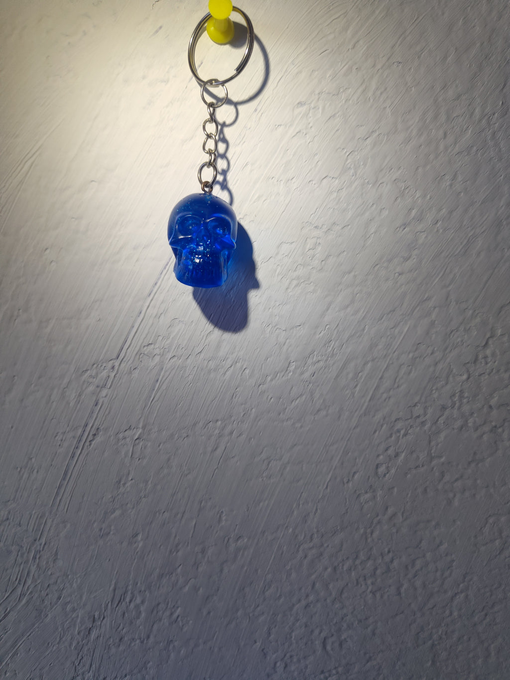 Small resin keychain
