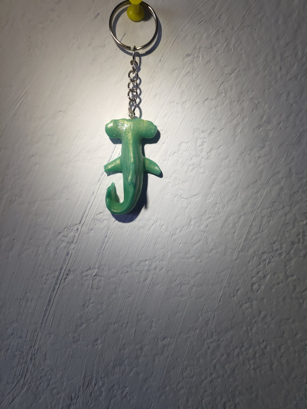 Shark keychain