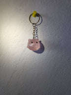 Small resin keychain