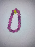 Glass beaded bracelet