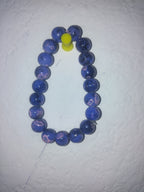 Glass beaded bracelet