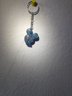 Small resin keychain