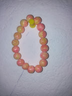 Glass beaded bracelet