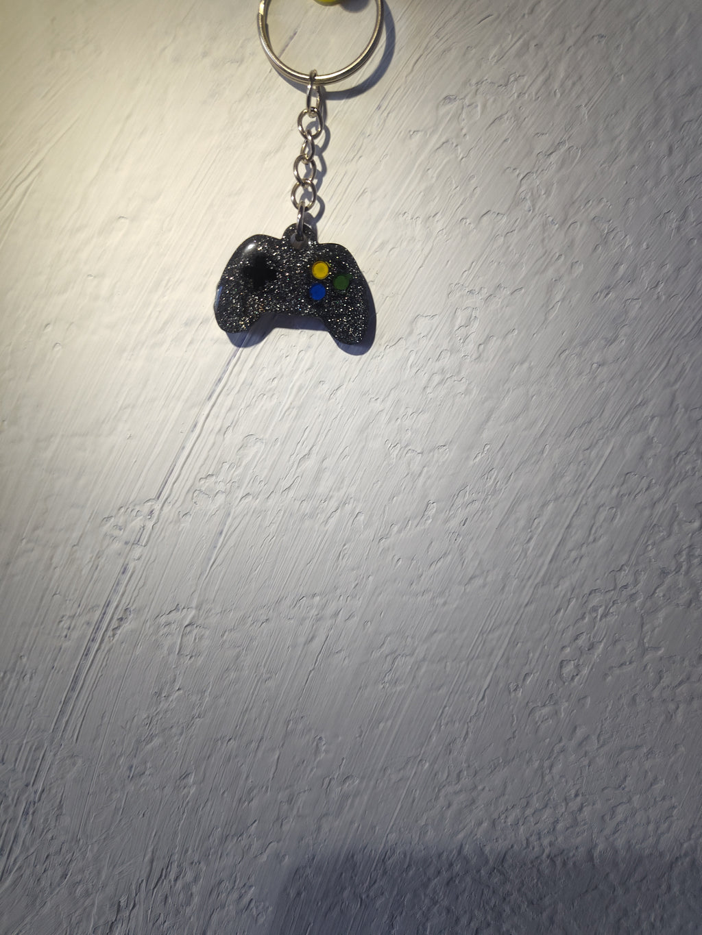Small resin keychain