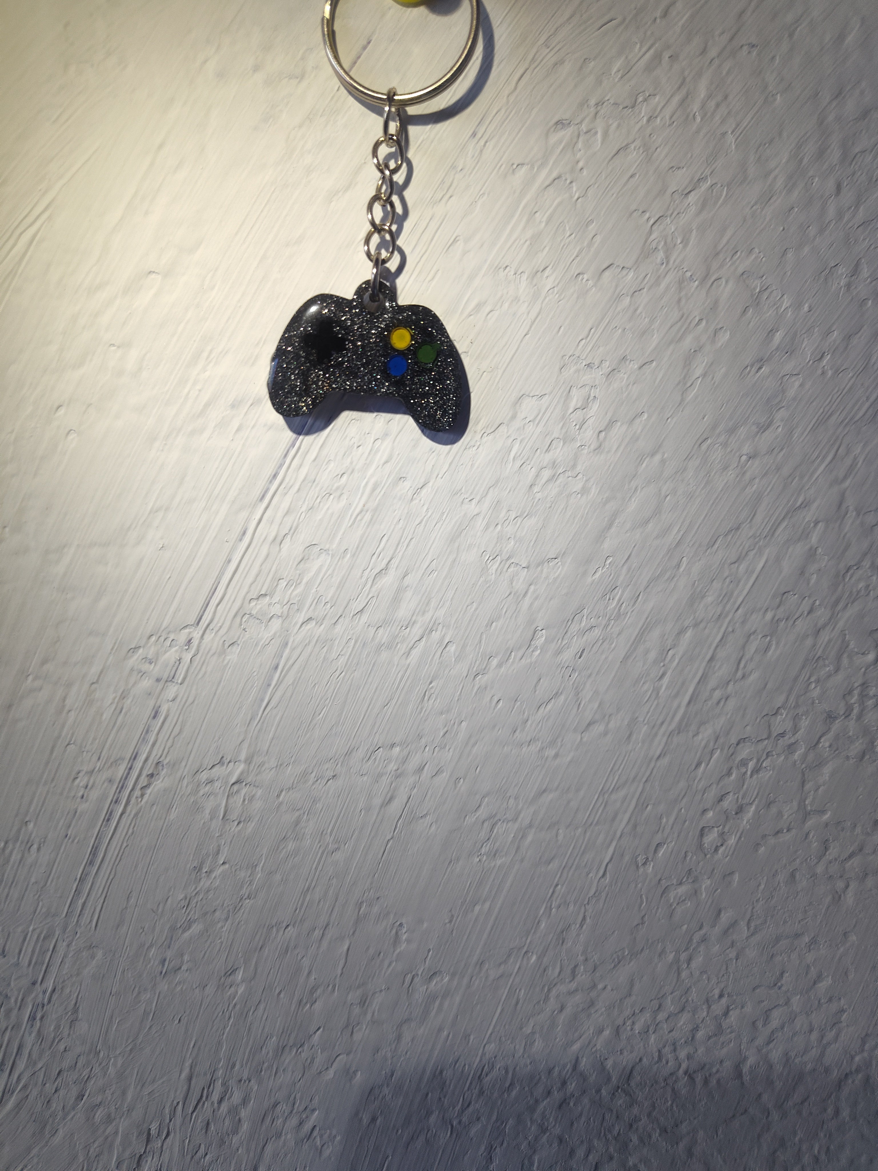 Small resin keychain
