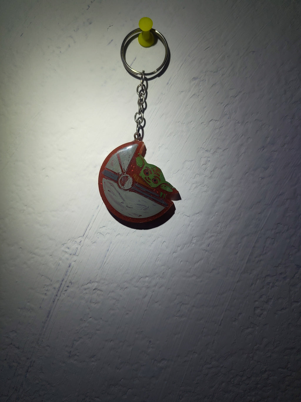 Yoda keychain
