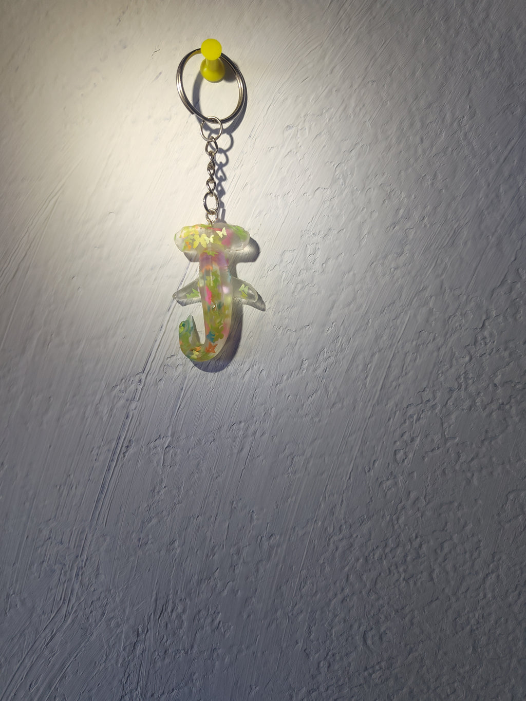 Shark keychain