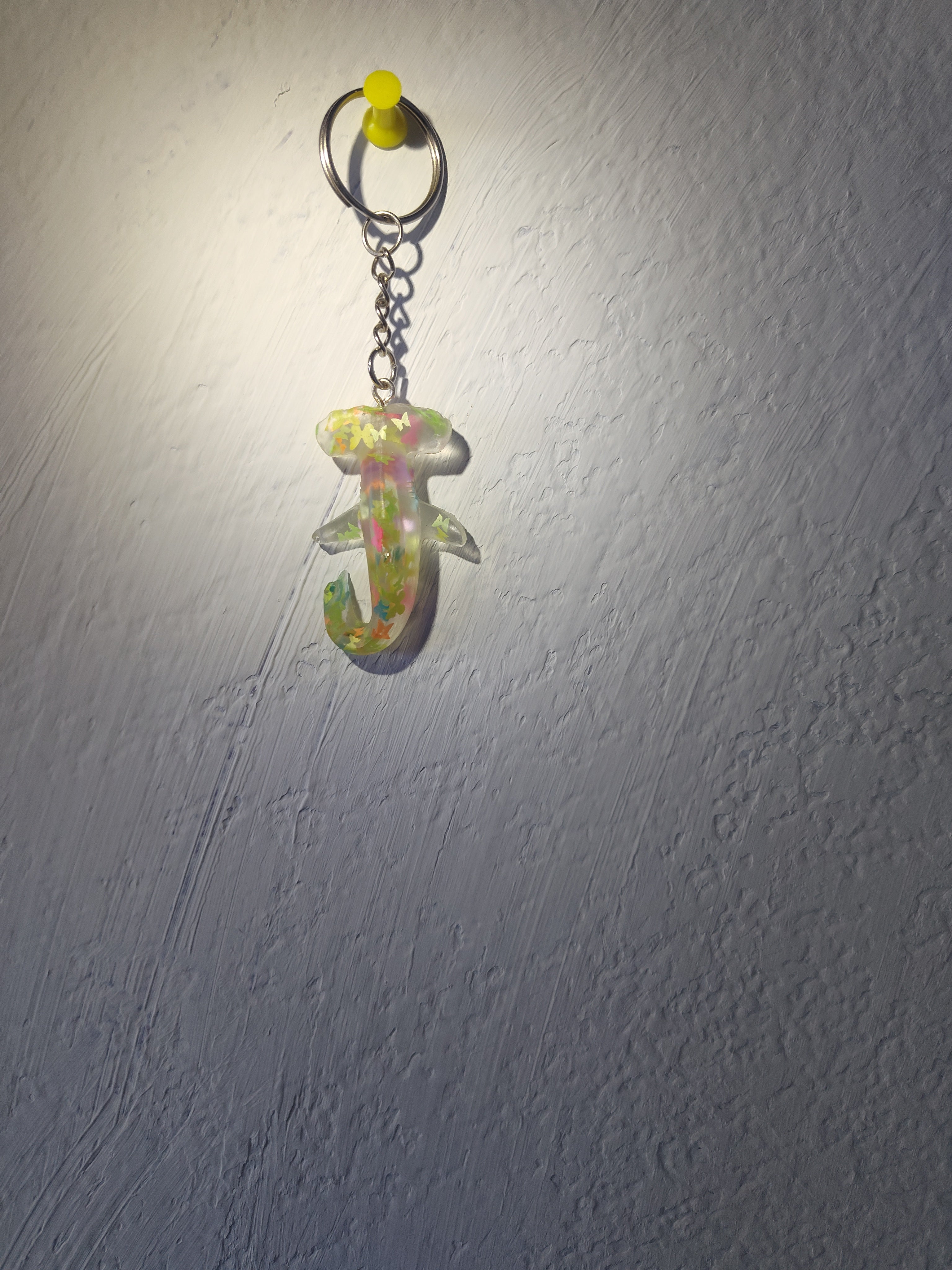Shark keychain
